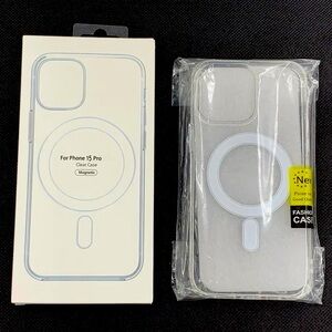 iPhone magnetic clear case